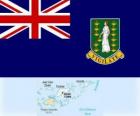 Флаг Британских Виргинских Островов, Британских заморских территории в Карибском бассейне